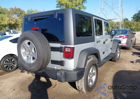 2012 Jeep Wrangler Unlimited Rubicon из США, поврежденный, VIN 1C4BJWFG8CL184491